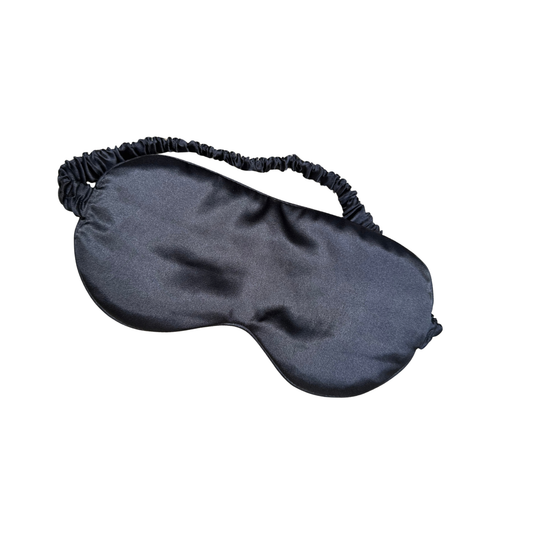 Silk Eye Mask - Black