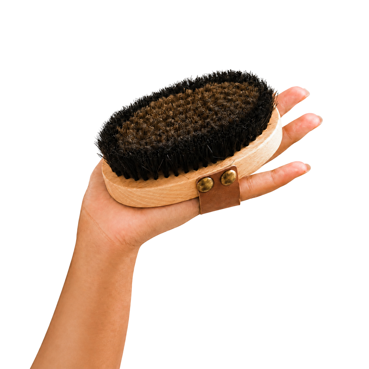 Beechwood body brush, second view