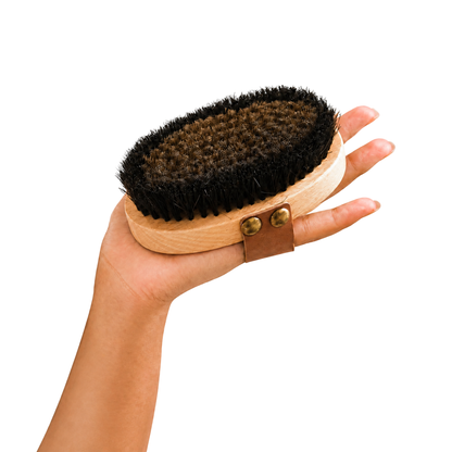 Beechwood body brush, second view