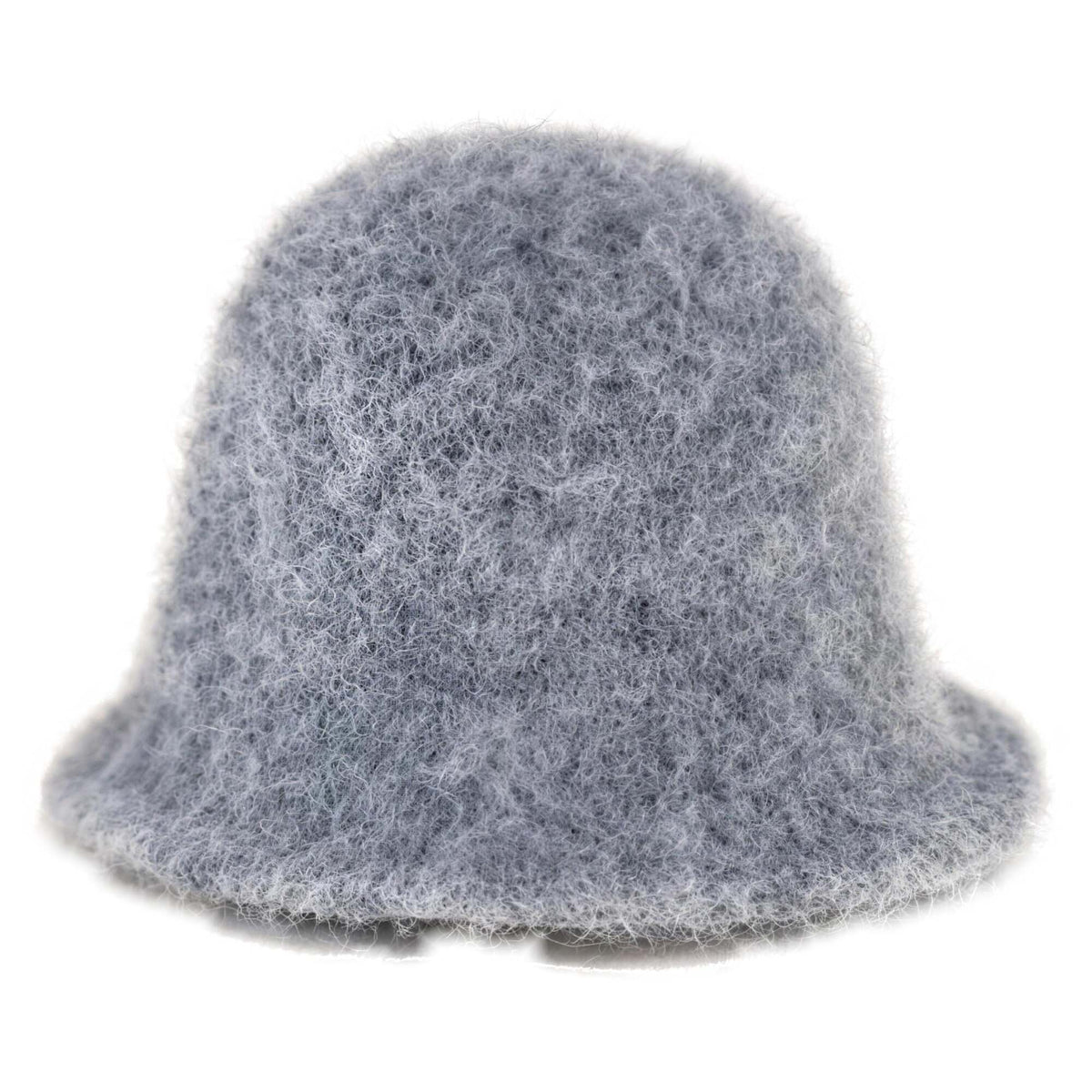 Genki Ritual Sauna Hat in Stone, stone knitted sauna hat on a white background