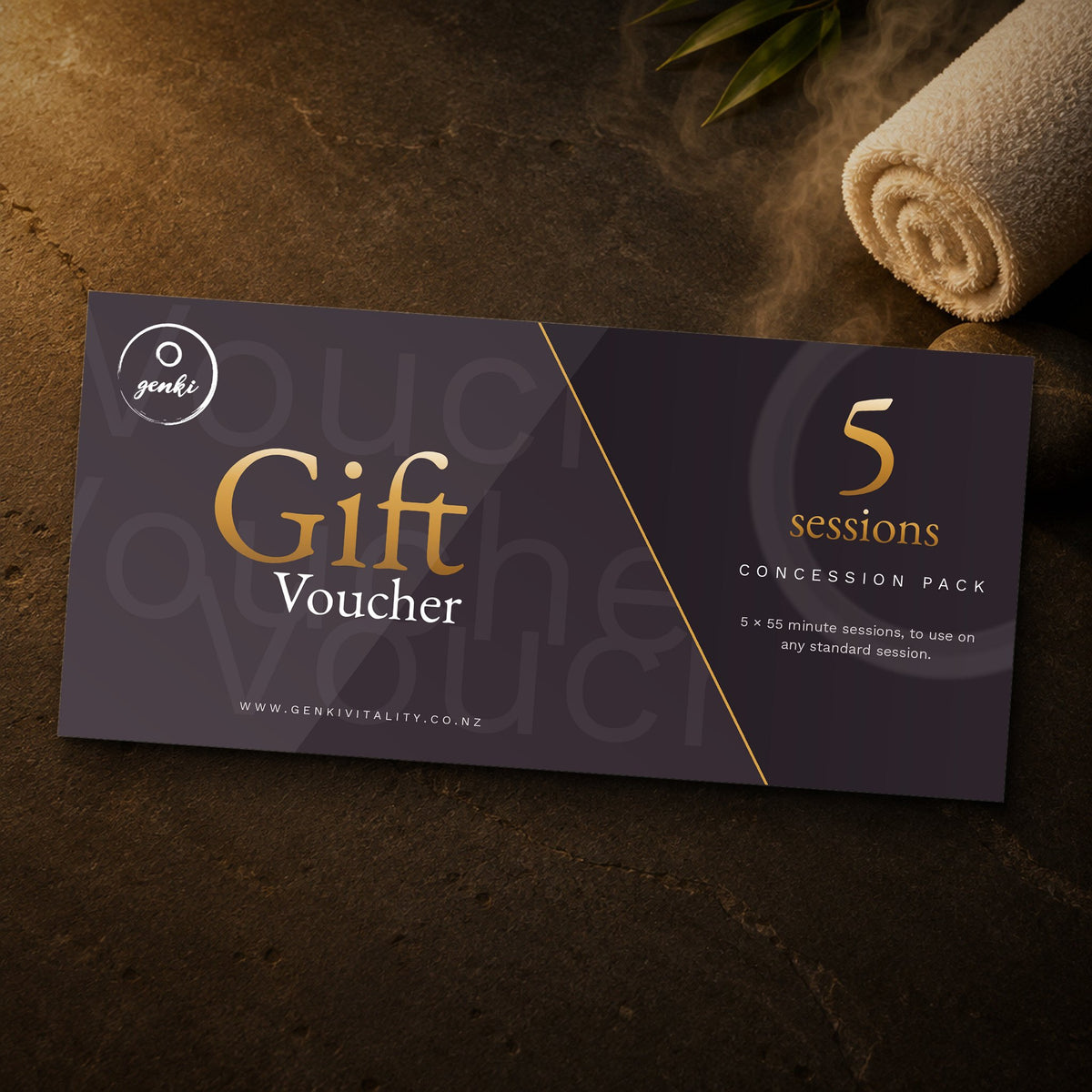 Gift Voucher – 5 Session Concession Pack