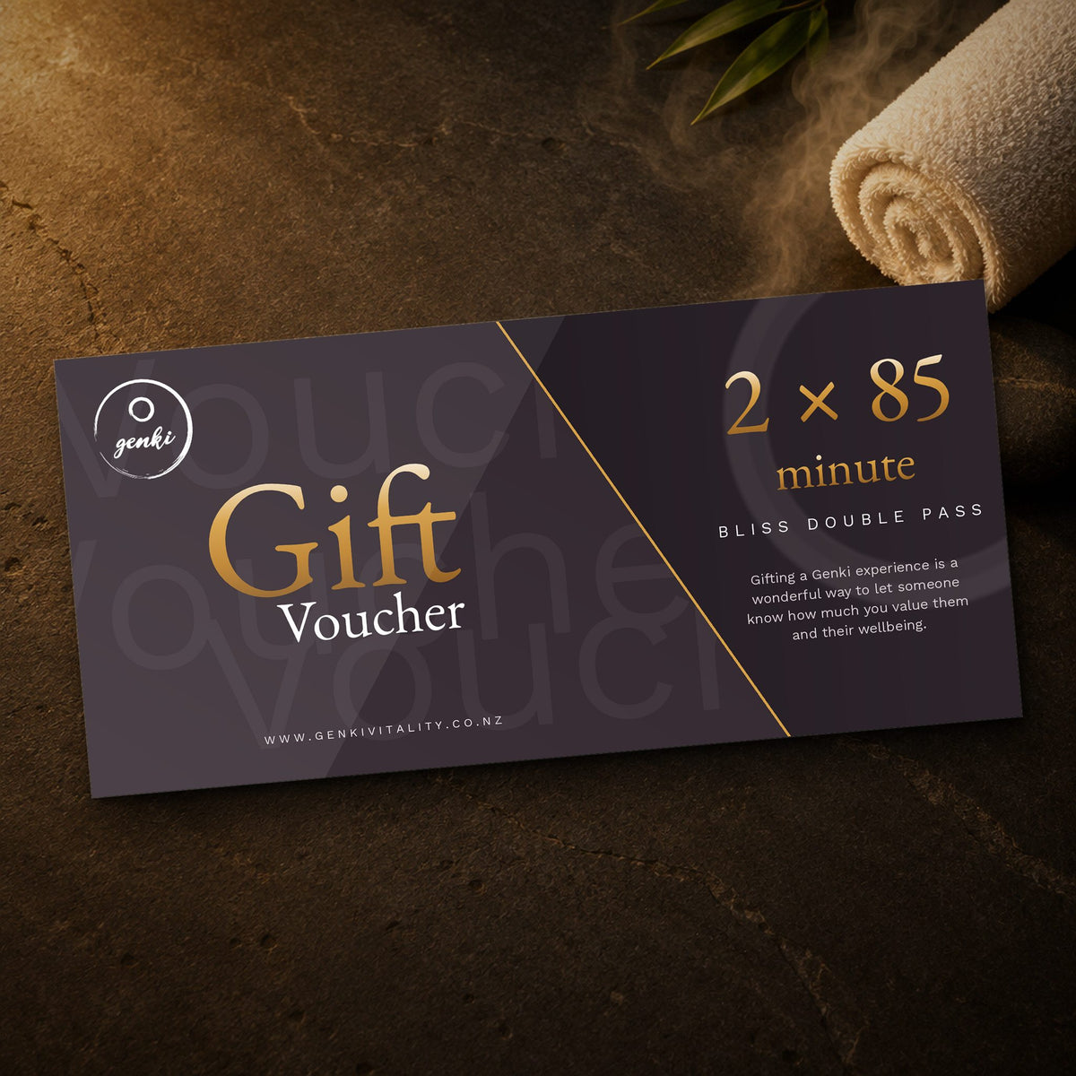 Gift Voucher – Bliss Double Pass (2 × 85 min)