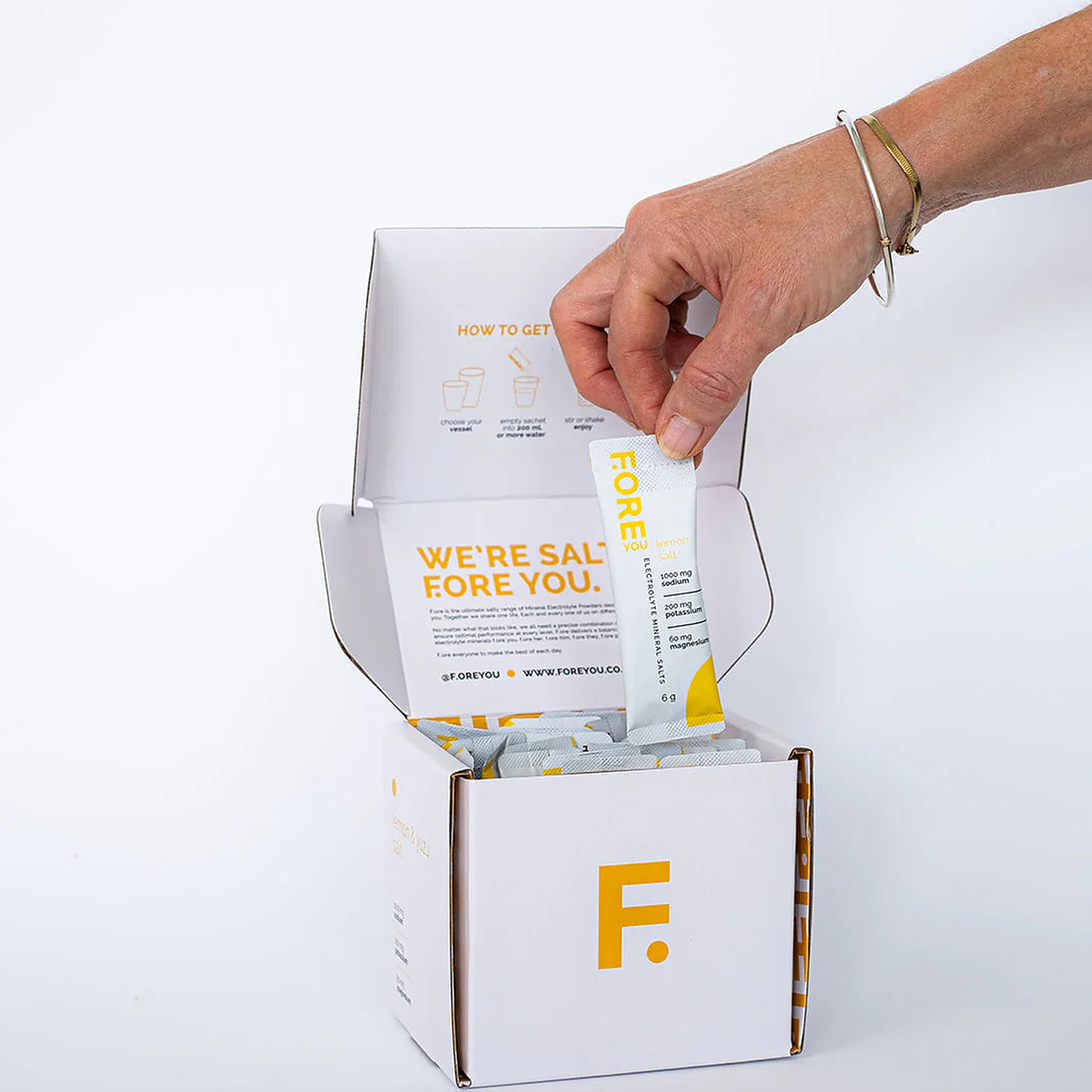 FORE.YOU Lemon electrolyte salt, second view