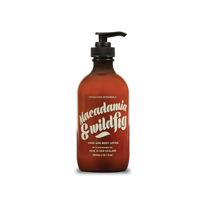 Matakana Botanicals Macadamia & Wild Fig Hand & Body Lotion – 360ml